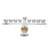Hanoukia cristal avec couronne