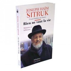 Rien ne vaut la vie - Biblieurope