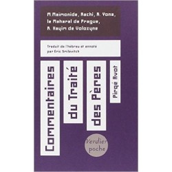 Commentaires du Traité des Pères - Biblieurope