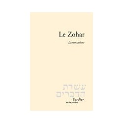 LE ZOHAR - LAMENTATIONS - Biblieurope
