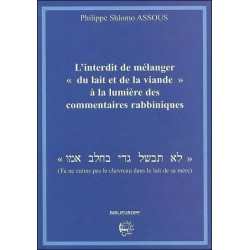 L'interdit de mélanger  "du lait et de la viande" - Biblieurope