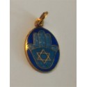 Pendentif Main avec étoile de David - Biblieurope