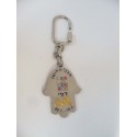 Porte clefs façon argent - Biblieurope
