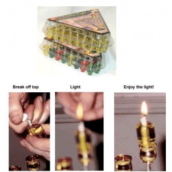 Fioles de Hanoucah - Ner Light - Biblieurope 2