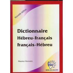 Dictionnaire Hébreu-Français / Français-Hébreu - Biblieurope