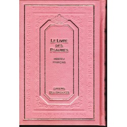Le livre des Psaumes. Hébreu-français - Biblieurope