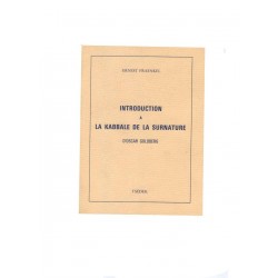 Introduction à la Kabbale de la surnature d'Oscar Goldberg Emmanuel Levyne  - Biblieurope