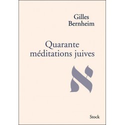 Quarante méditations juives - Biblieurope