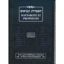 Haftarote et Prophètes - cartes bibliques, schémas frise - Biblieurope