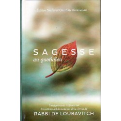 Sagesse au quotidien  - Biblieurope