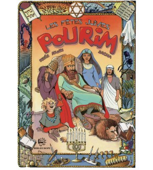 Les fêtes juives Pourim en bande dessinée BD - Biblieurope