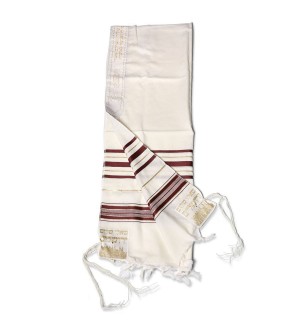 Talith Taille 55 Bordeau - Biblieurope