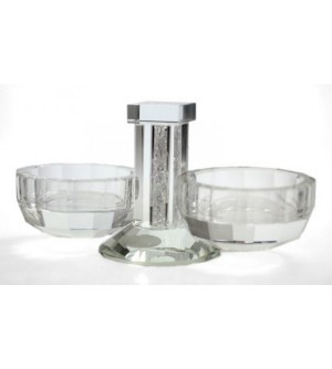 Bougeoirs argenté