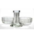 Bougeoirs argenté