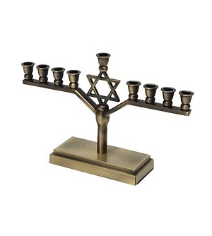 Hanoukia Magen David Doré - Biblieurope
