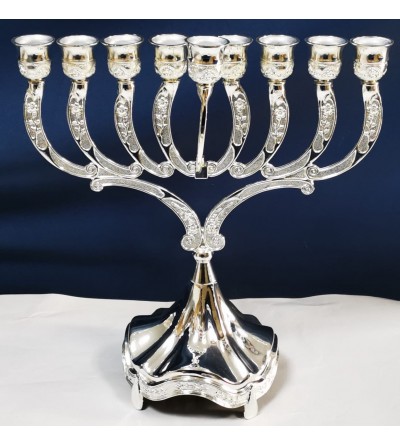 Hanoukia métal argenté
