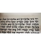 Meguila - Le livre d'Esther Hébreu et phonétique