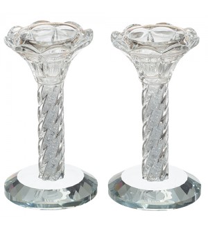Bougeoirs argenté