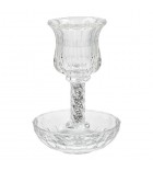 Verre de Kiddouch sans pied chromé argent