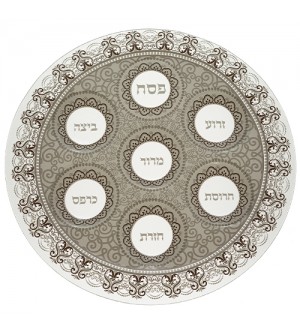 Plateau de Pessah en verre