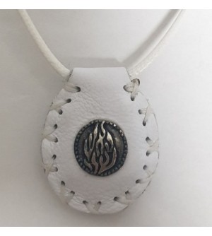 Collier amulette Breslev - Noir