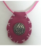 Collier amulette Breslev - Noir