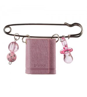 Epingle décorative et protectrice pour bébé - Garcon