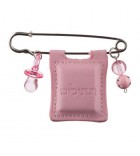 Epingle décorative et protectrice pour bébé - Garcon