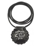 Collier amulette Breslev - Noir