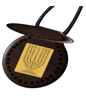 Collier amulette Breslev - Noir 2