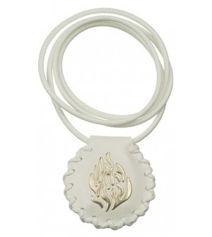 Collier amulette Breslev - Noir