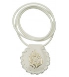 Collier amulette Breslev - Noir