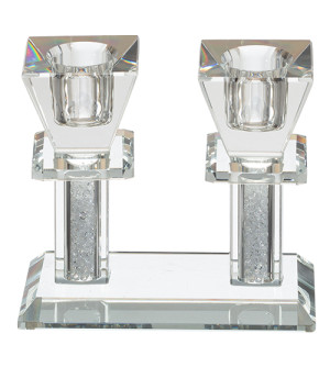 Bougeoirs argenté