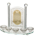 Support en Cristal pour Bougie Mémoire