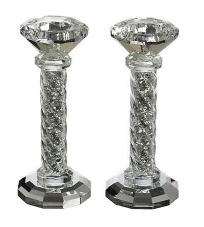 saliere poivriere en cristal - Chabbat Kodech