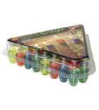 Fioles de Hanoucah "MULTICOLORS" - Ner Light - Biblieurope