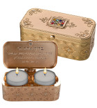 Bougeoirs de voyage en métal – avec coffret & pierres du 'Hoshen - Miketer