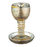 Verre de Kiddouch en cristal - Yom Hachichi