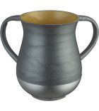 Keli de Netilat Yadayim en Aluminium gris