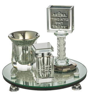 Set Havdala en Cristal