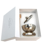 Pot à Miel en Cristal Doré - Miketer