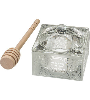 Pot à Miel en Cristal