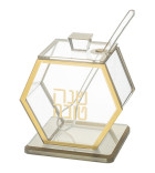 Pot à miel hexagonal