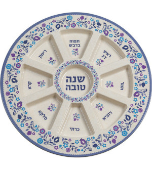 Plateau du Seder de Roch Hachana en Bambou