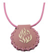 Collier amulette Breslev Rose Aesh cheli - Miketer