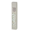Boitier de Mezouza avec pierres 12 cm - Miketer