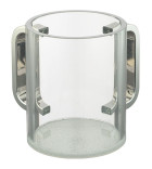 Keli transparent avec anses argentées