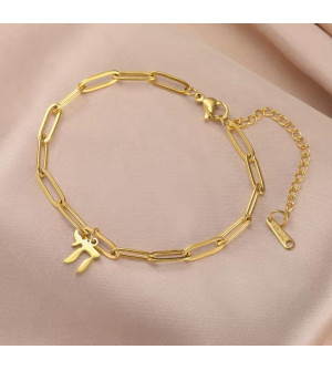 Bracelet Haï gourmette à gros maillons 2