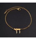 Bracelet Haï gourmette fine classique