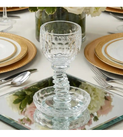 Verre de Kiddouch en cristal transparent - Boré Péri Haguefen